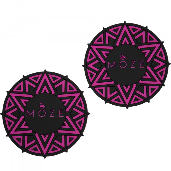 Moze Getränkeuntersetzer (2er Set) - Purple