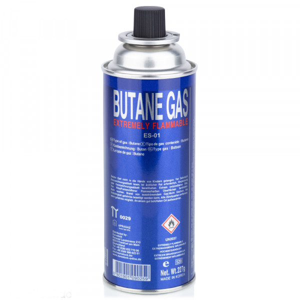 Butan Gaskartusche für Gasbrenner 227g